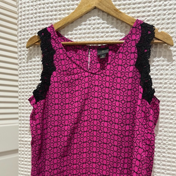 Worthington Tops - 🍎 WORTHINGTON HOT PINK BLOUSE SLEEVELESS